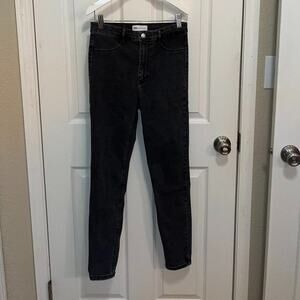 Women's Zara High Rise Jeggings size 8 dark grey